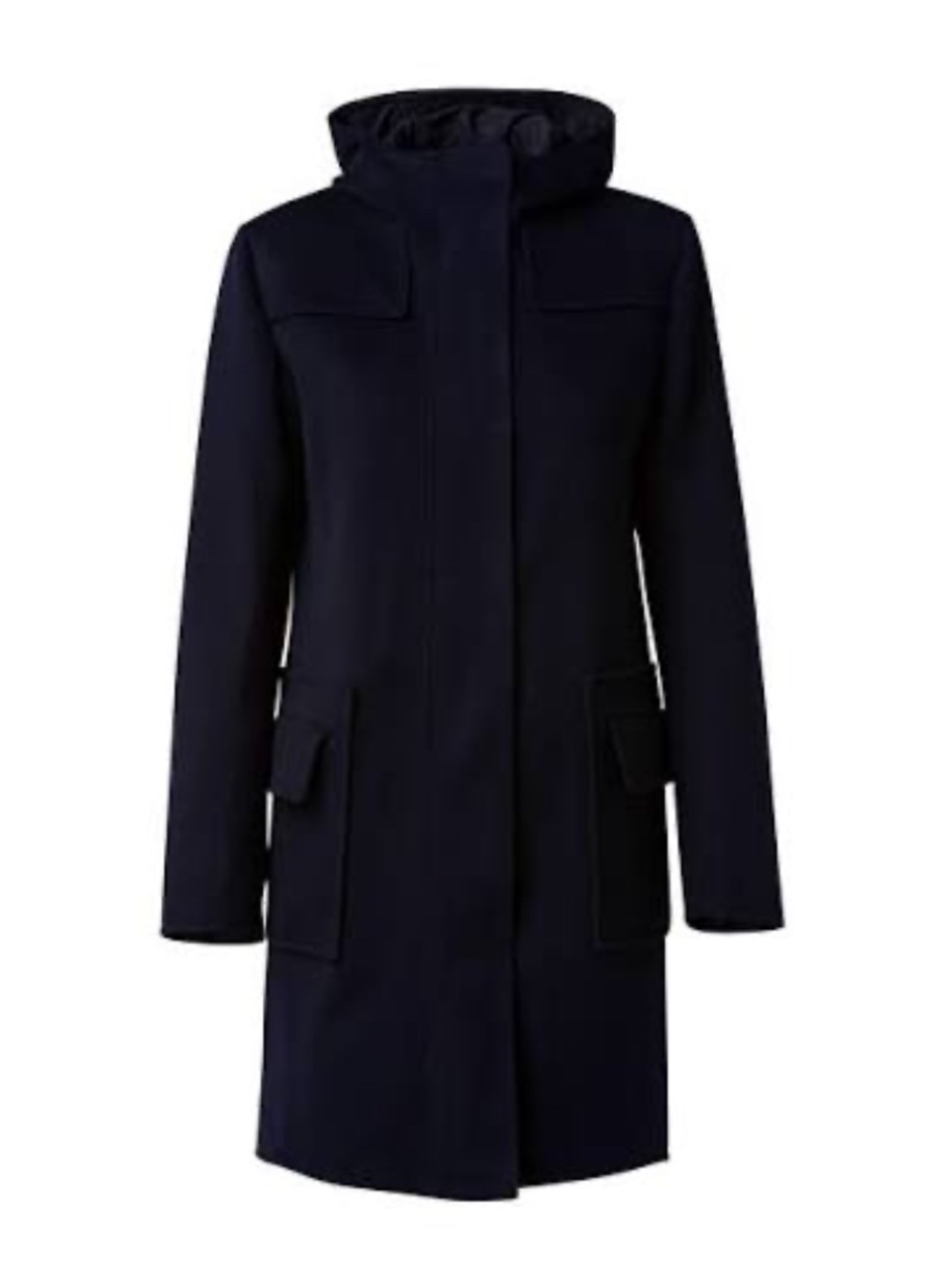 AKRIS PUNTO Hooded Duffle Coat - size 6 - NEW
